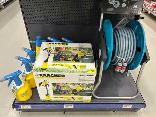 Jardin et approvisionnement en eau (30 fois)