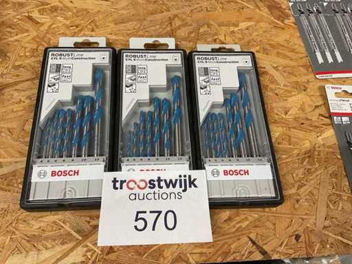 3 x Kisten Mauerbohrer