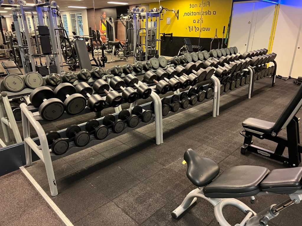 Set d’haltères Technogym 4 à 50kg