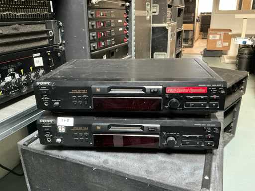  Lecteur Sony MDS-JE530 (2x)