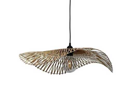 4shine - Bamboe hanglamp Serra -Ø60cm- bamboe hanglamp – 4Shine - Hanging lamp (5x)