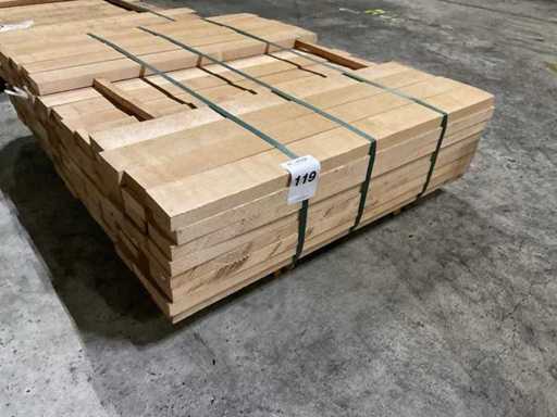 Europees Hard Maple 27x80 mm (100x)