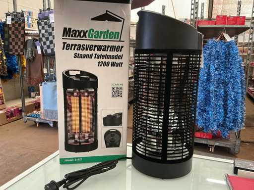 MaxxGarden. 21023. Elektrische Terrassenheizung 1200 Watt.