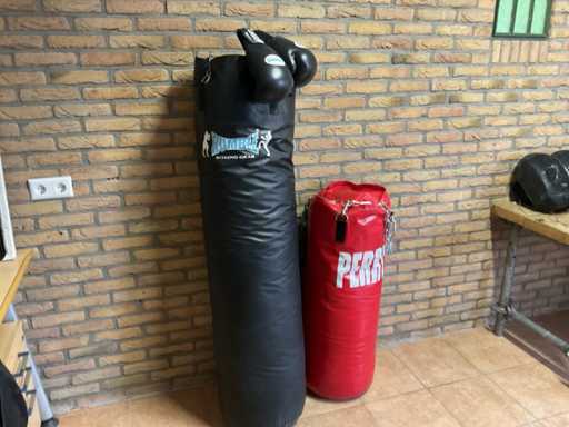 Party Rumble et Perry Sacs de frappe et gants de boxe 