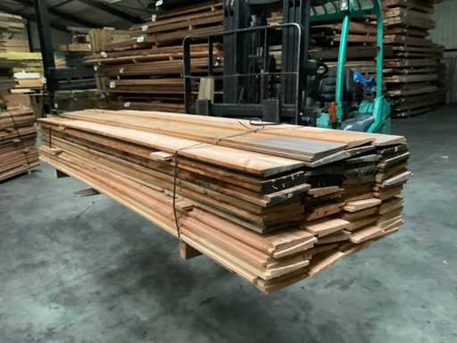 Reducerea suedeză Douglas - 270x19x2,4-1,2cm (168x)