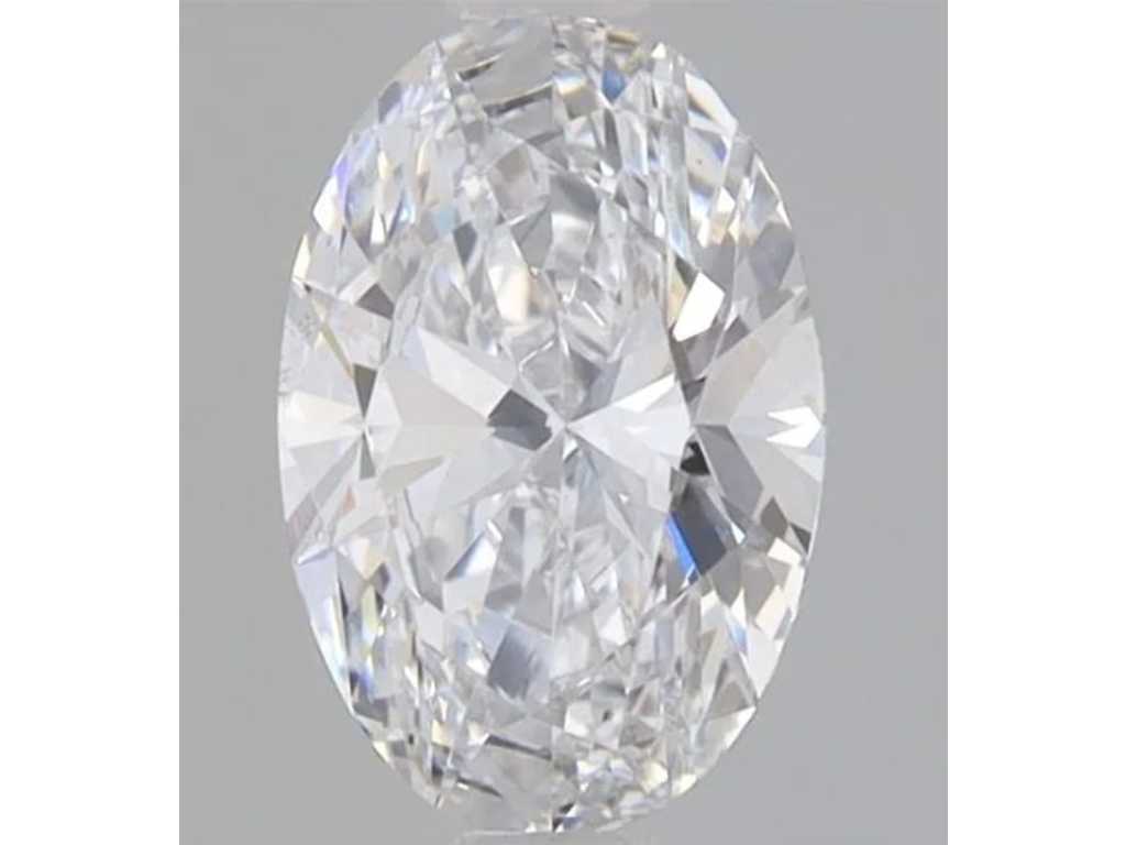 Diamant - ca. 2,00 Karat Diamant im Ovalschliff (zertifiziert)