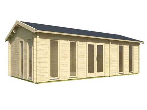 Maurice - 32m2 - Chalet/Cabine en rondins