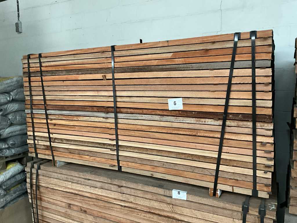 Approx. 1.6m3 tropical hardwood TIMBORANA