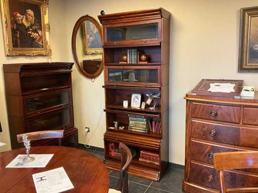 Boekenkast in 6 compartimenten