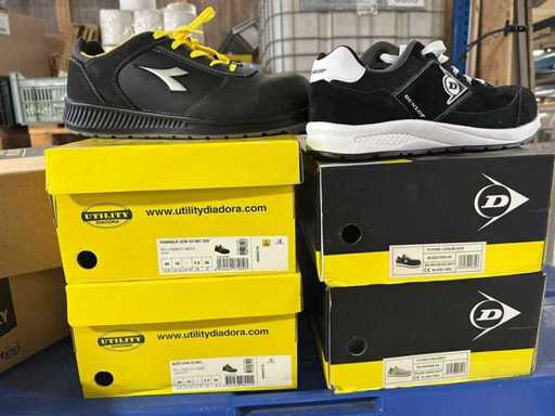 Dunlop/Diadora Low Pair of Work Shoes (4x)