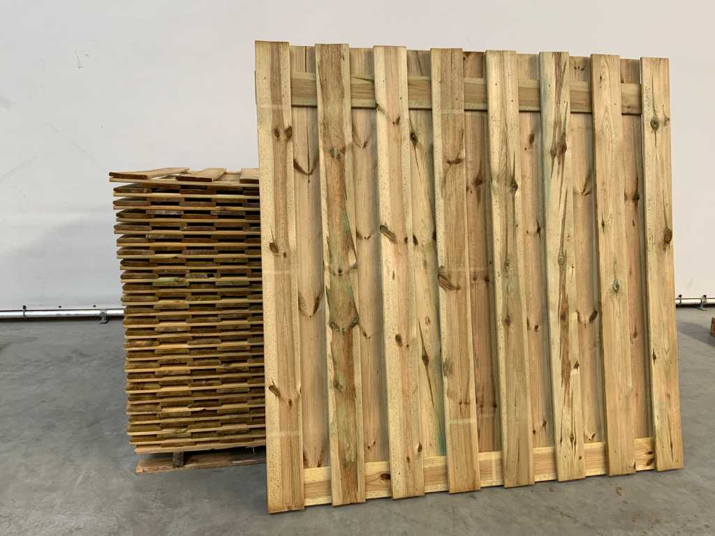 Pine fences 1800x1800mm impregnated (25x)