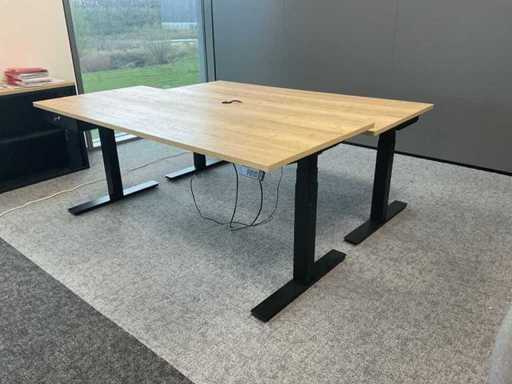 KTR - 180 EZS Duo - Birou electric șezut și în picioare 180 x 80 cm (2x)