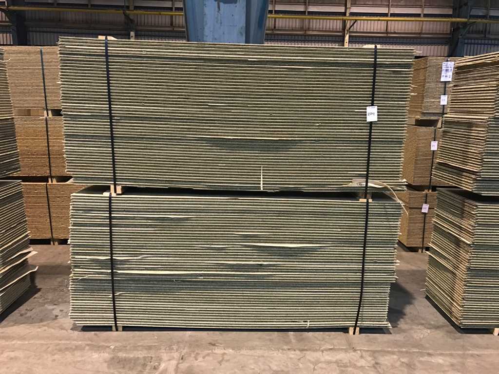 Particleboard green with vinyl (100x)