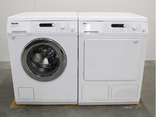Pralka Miele W 3821 SoftCare System oraz suszarka Miele T 8827 WP SoftCare System EcoComfort