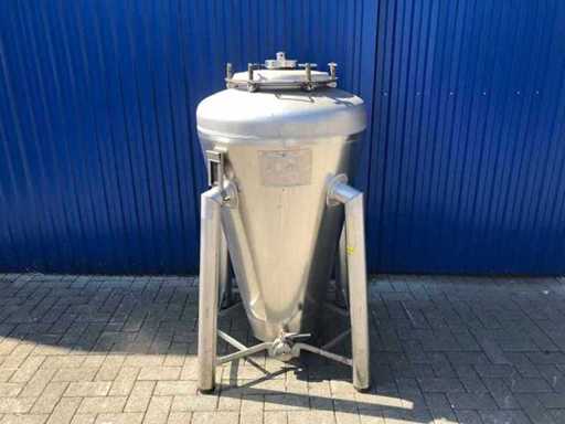 2012 UCON Container Systeme (Germany) Vertical Pressure Vessel Stainless Steel Pressure Vessel 380 Liters 10 bar