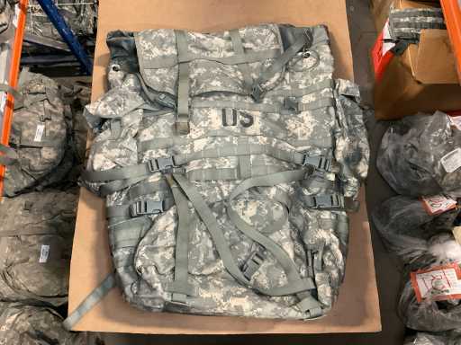 Sac à dos grand set avec cadre (2x)