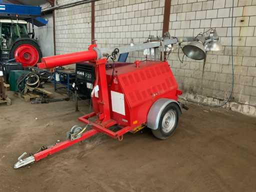 1994 Amida SL4050D 4MH Mobile light tower