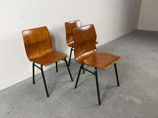 OBO - Chaise de cantine (3x)