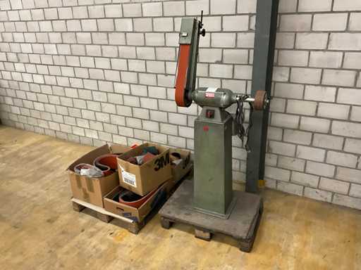 Albis 225K75 pillar belt grinding machine