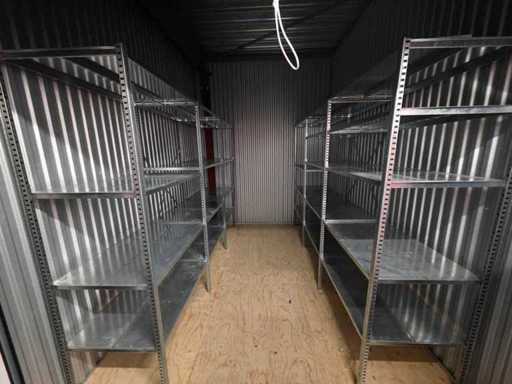 6 Abschnitte – Regale – bereits zerlegt