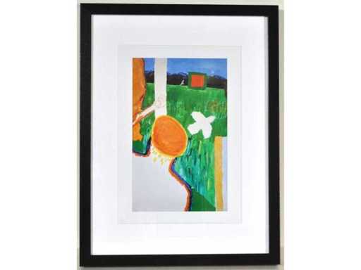 Roger Raveel - Gest magic în primăvară - offset