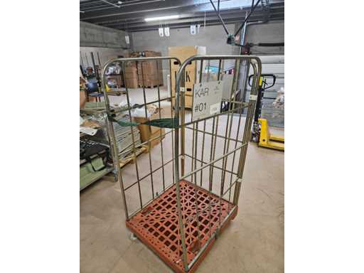 1x metal roll container