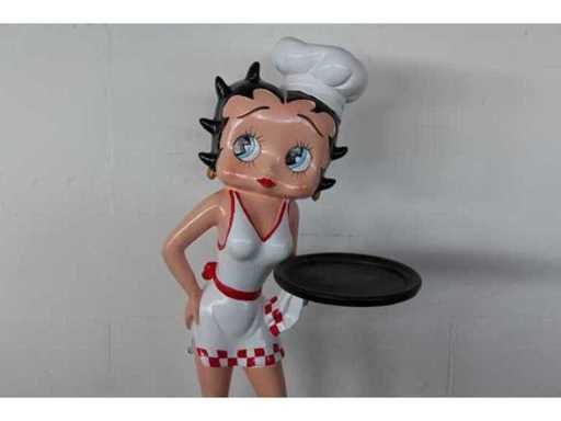 Betty Boop – kelnerka – rzeźba