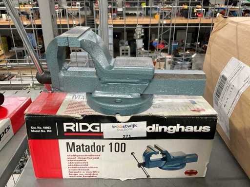 Ridgid Peddinghaus Matador 100 Bench Vise