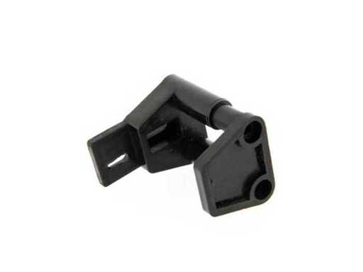 (200x) Guide mural - Noir - Plastique