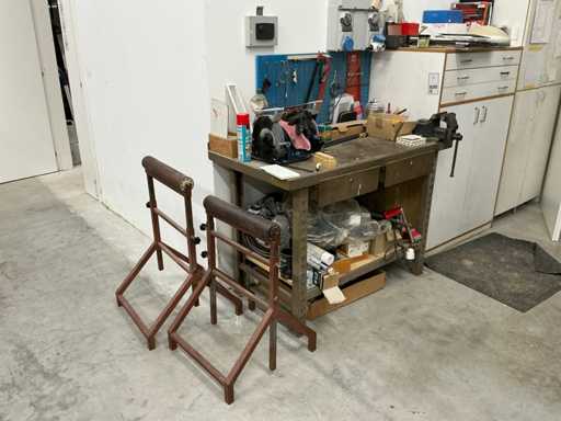 Établi avec équipement