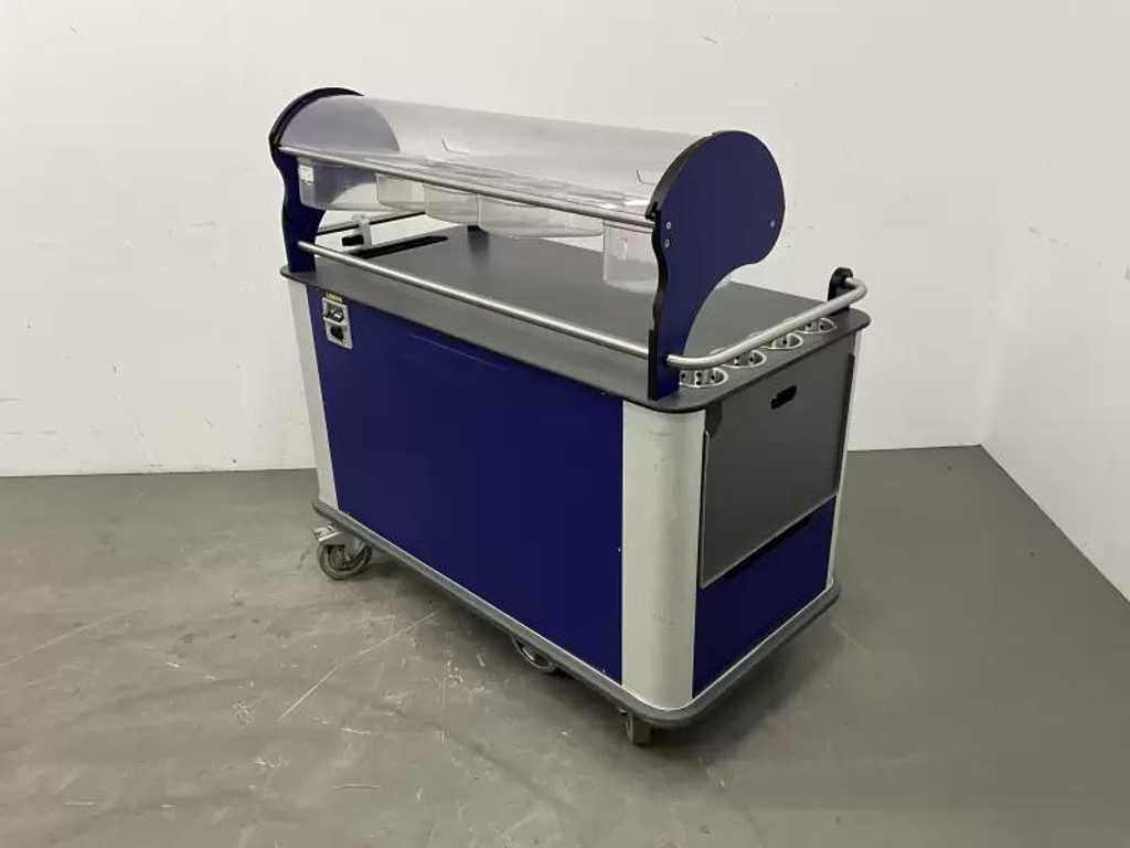 Temp-Rite - BBBW - Wózek bufetowy z posiłkami zasilanymi elektrycznie