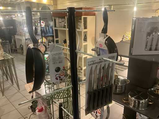 Ssw Pannenset (8x) + bestek en keukenbenodigdheden