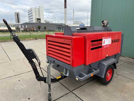 Compresseur à vis mobile Atlas Copco XAS186