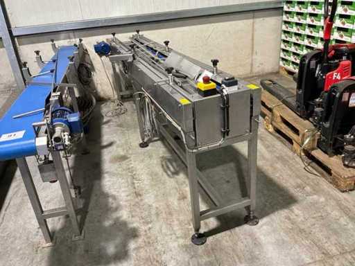 2017 Koppert Machines Bakjesvuller Transportband