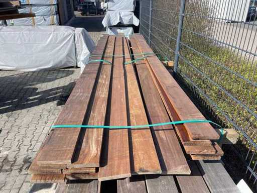 Guyana Ipé Planks Planed 3950-4550x145x21mm (17x)