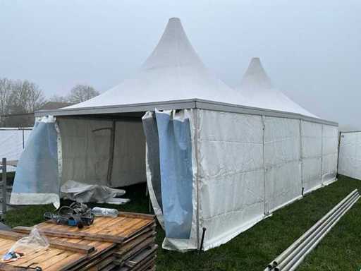 ES84 Pagoda tent 5x5 meters (C) (2x)