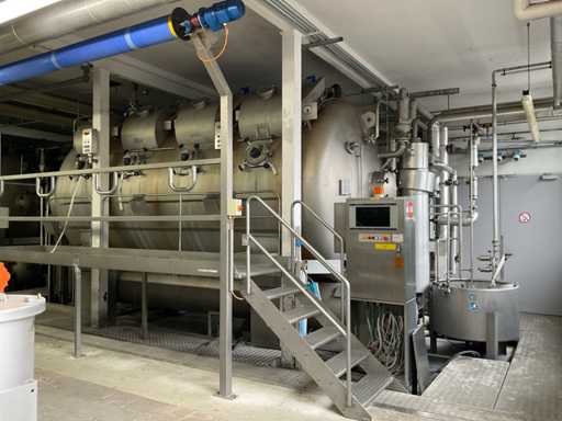 2004 Dann AFT900 vollständige vierfache vierfache horizontale Seilfärbung aus Edelstahl