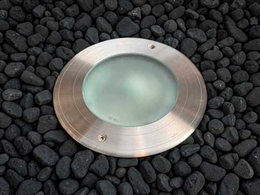 SIMES Art Recovered Outdoor Spotlight IP65 23.5cm Inox
