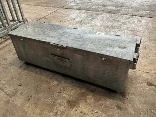 Custodia per materiale metallico per gru