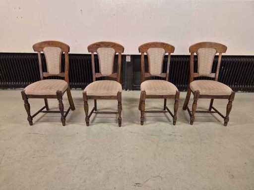 Klassisch – Holz – Speisestühle – Esszimmerstuhl (4x)