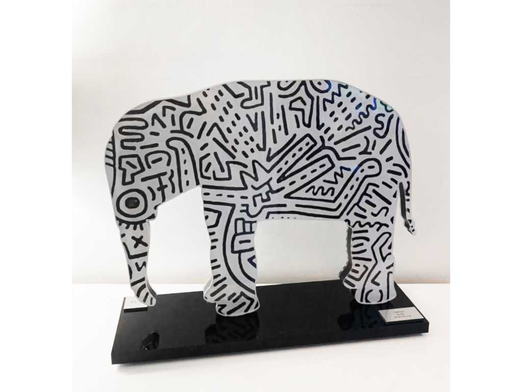 Keith HARING (after), Elephant, Sculpture