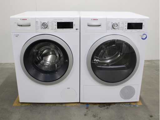 Série Bosch|8 machine à laver WiFi i-Dos & série Bosch|8 sèche-linge à condensateur autonettoyant