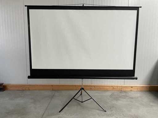 Esmart - Stativ-Roll-Leinwand, 16:9