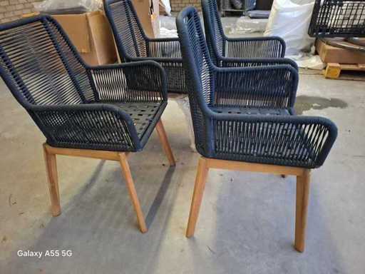 Paduga – krzesło ogrodowe (4x)