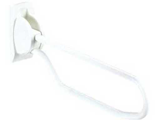 Corrimania toilette Handicare Linido pieghevole 90cm Acciaio inox bianco (4x)