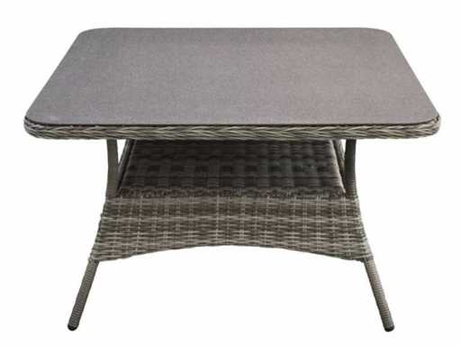 Dublin - Masă de grădină (115x115cm) (25x)