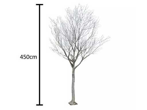 Artificial winter poplar tree 450cm h