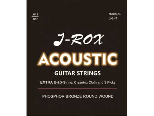 Cordes de guitare acoustique J-Rox (91x)