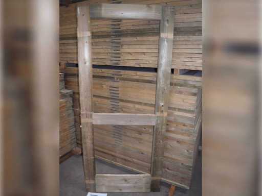 Impregnated exterior door 190x83 cm