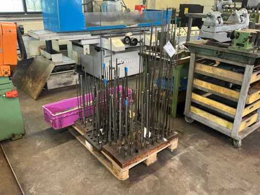 Assortment of deep hole drills